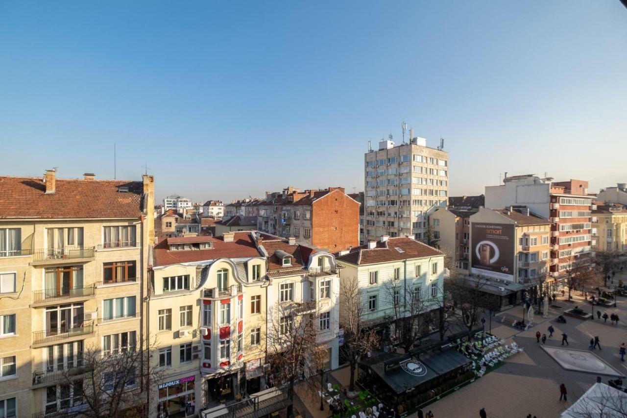 Vitosha Blvd Luxury 2-Bedroom, 2-Bathroom With Balcony 索菲亞 外观 照片